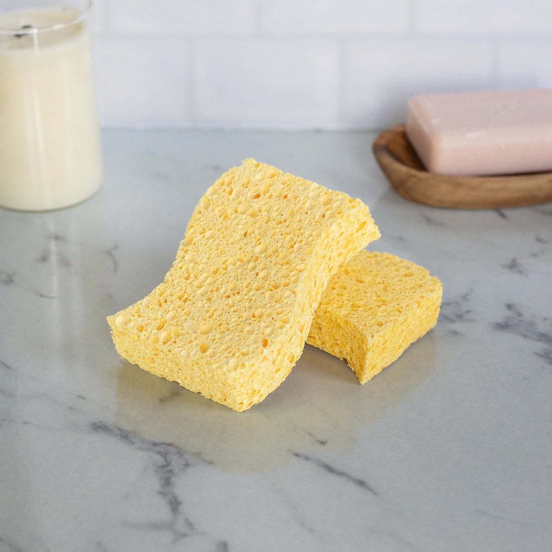 Compostable Sponge - The Plastic Free Co.